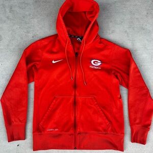 Nike Red Dri-FIT Football Hoodie